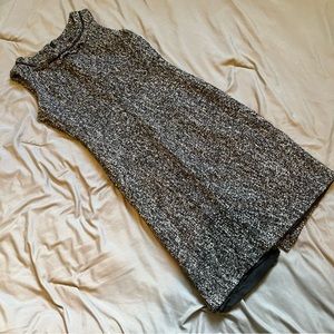 Talbots wool blend tweed dress